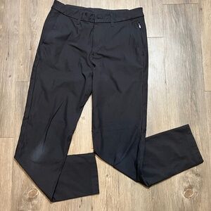 Lululemon Pants, Men's Size 30 casual pants, Slim Fit Pant, Black Casual Stretch
